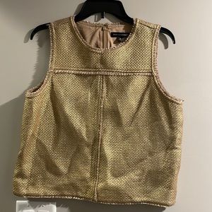 Banana Republic gold top
